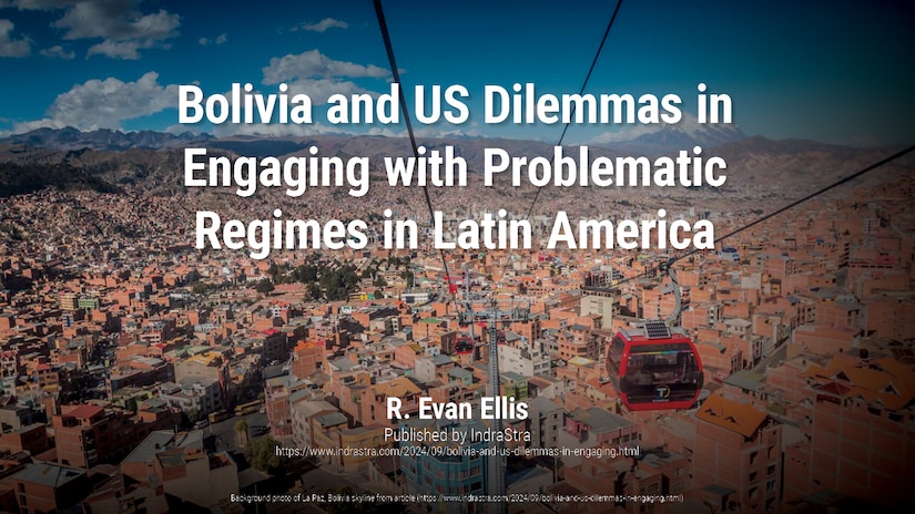 Bolivia and US Dilemmas in Engaging with Problematic Regimes in Latin America