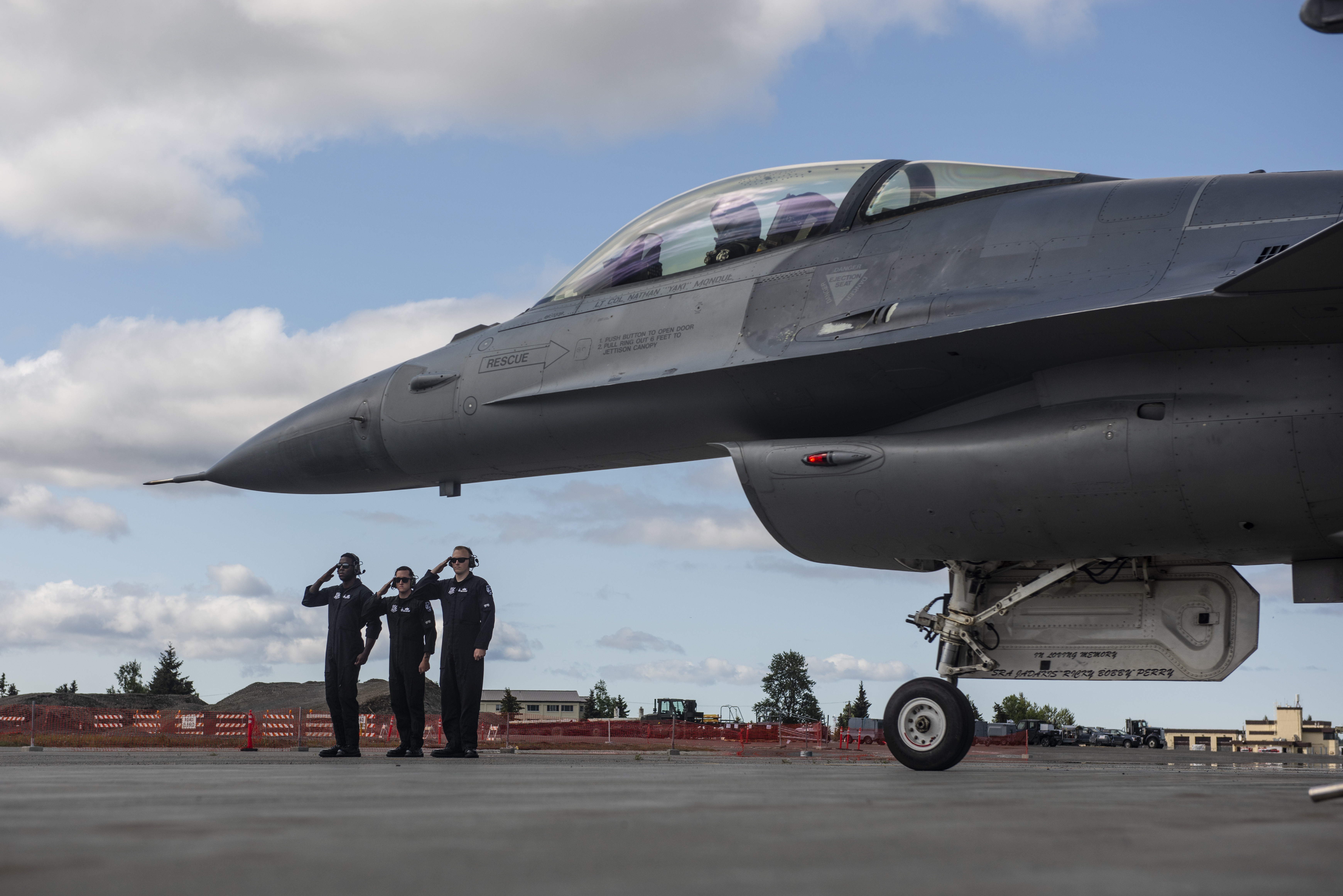 PACAF F-16 demo team ready for takeoff > Misawa Air Base