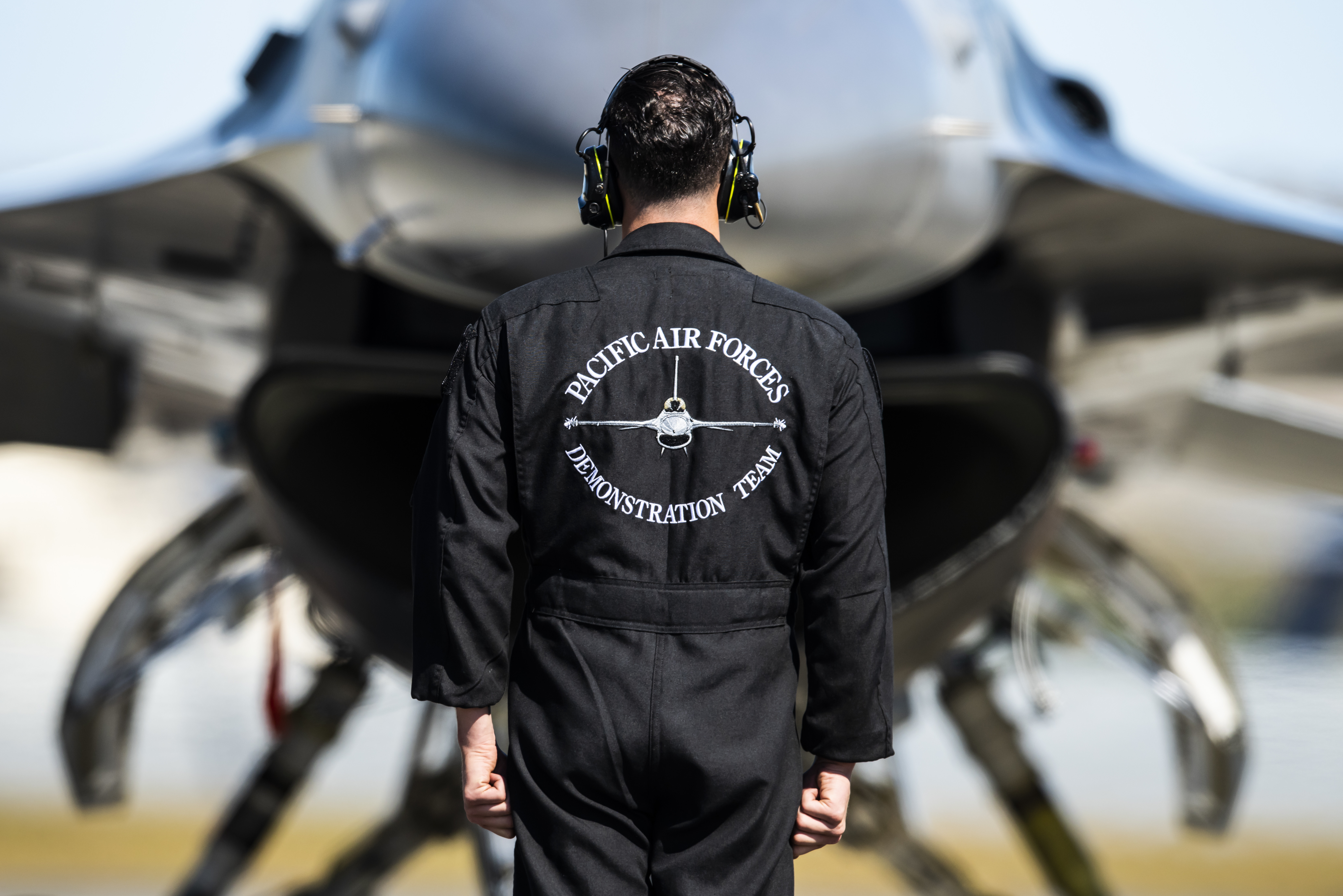 PACIFIC AIR FORCES F-16 DEMO キャップ