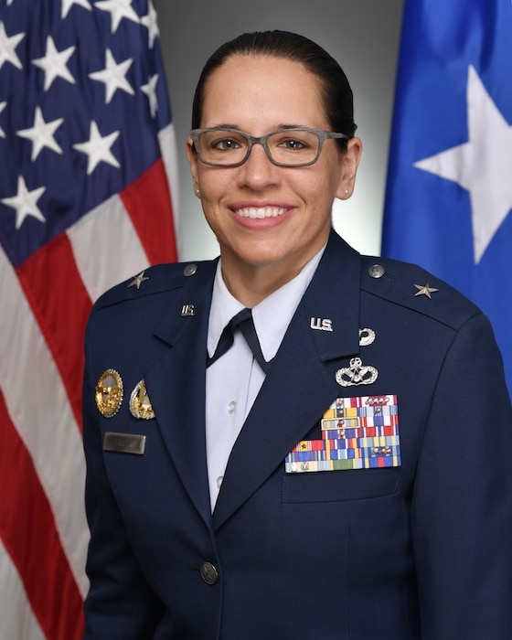 This is the official portrait of Brig. Gen. Mandy Birch.
