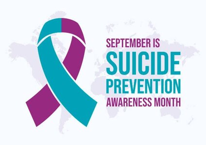 Suicide Prevention Awareness Month graphic (U.S. Navy graphic by Robin Lee)