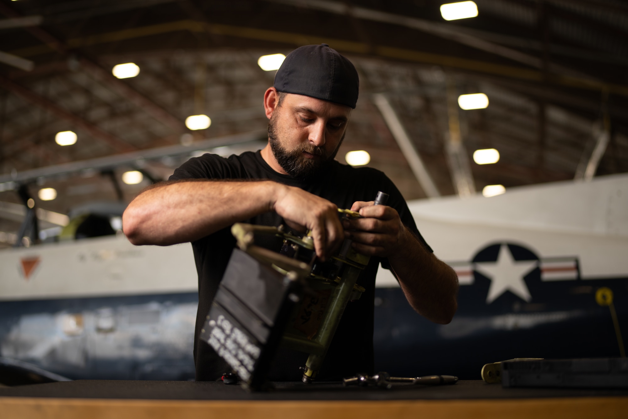 12th Maintenance Squadron aircraft mechanic
