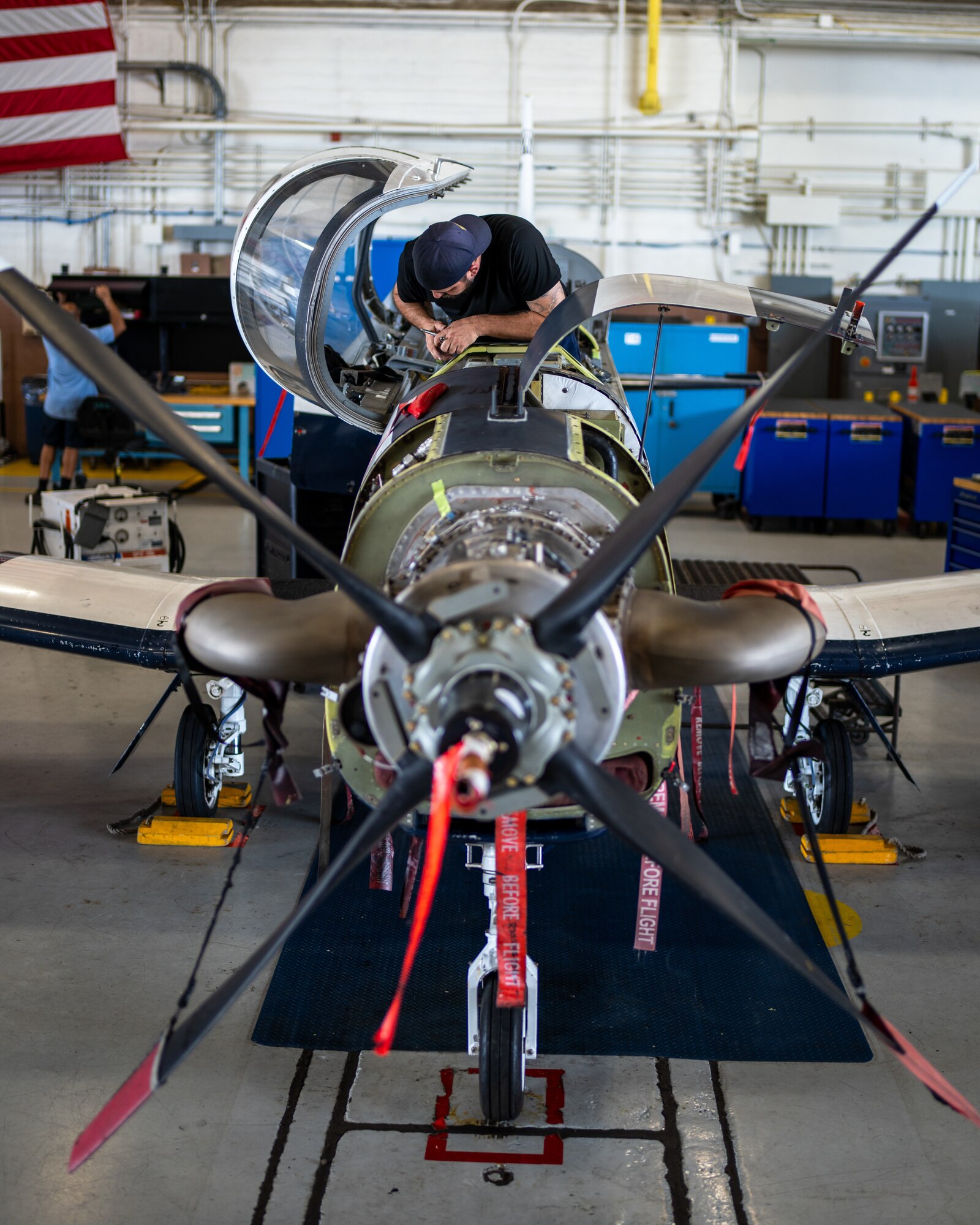 12th Maintenance Squadron aircraft mechanic