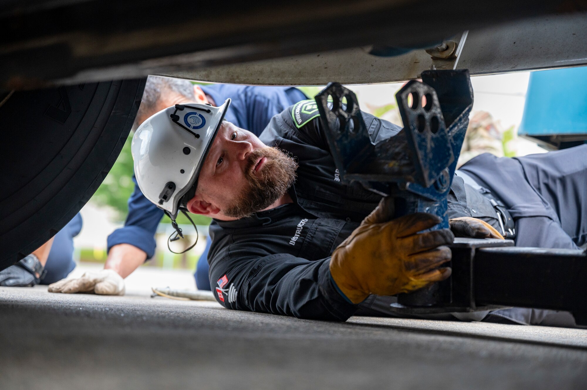 WreckMaster instructor trains employees.