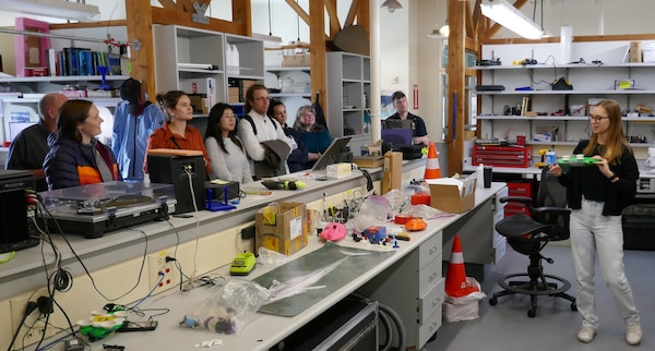 Climate Security Fellows and faculty from NPS get exposure to marine science research at Hopkins Marine Station on Monterey Bay.