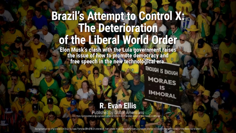 Brazil’s Attempt to Control X: The Deterioration of the Liberal World Order