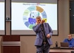 Data Steward John Keck explains machine learning at the second annual Data Analytics Day held Sept. 10 in the Sparkman Center on Redstone Arsenal, Ala. He described the process as a branch of artificial intelligence.