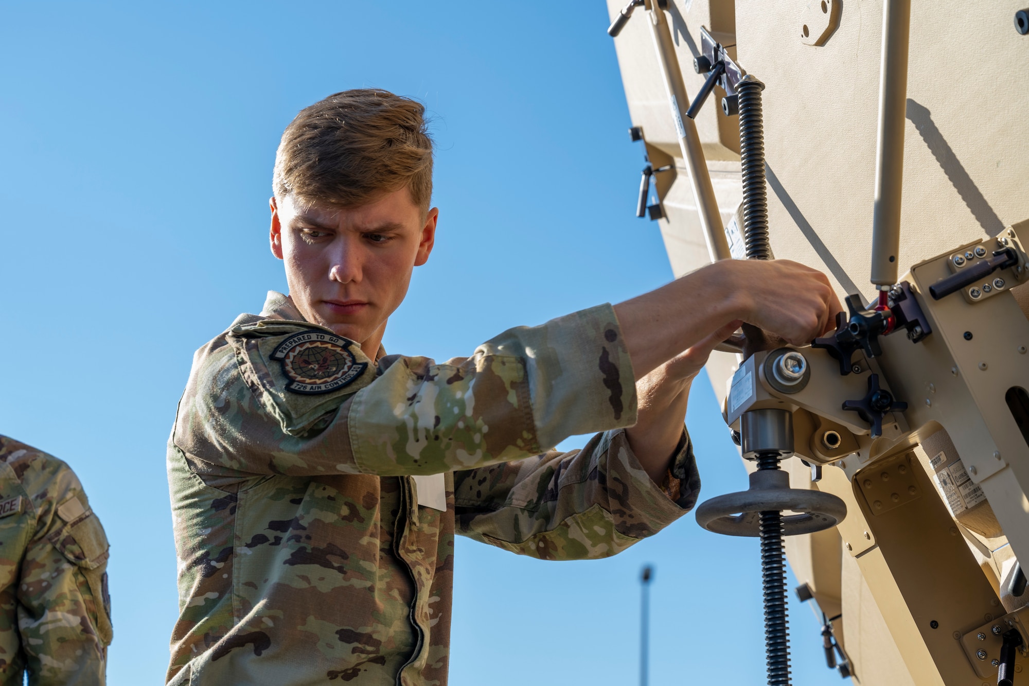 Photo of Airman during exercise