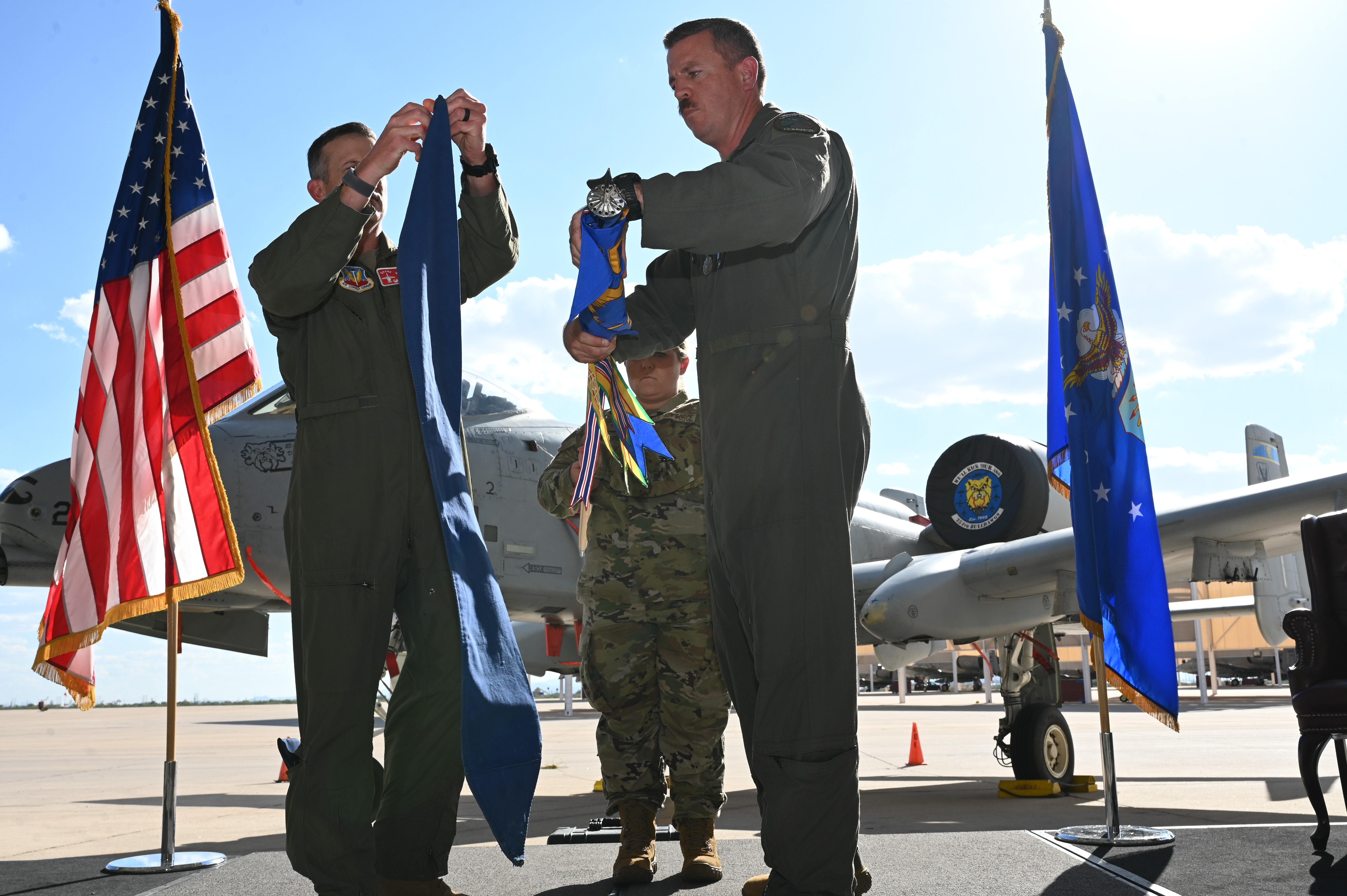 Two historic A-10 squadrons inactivate at DM > Air Combat