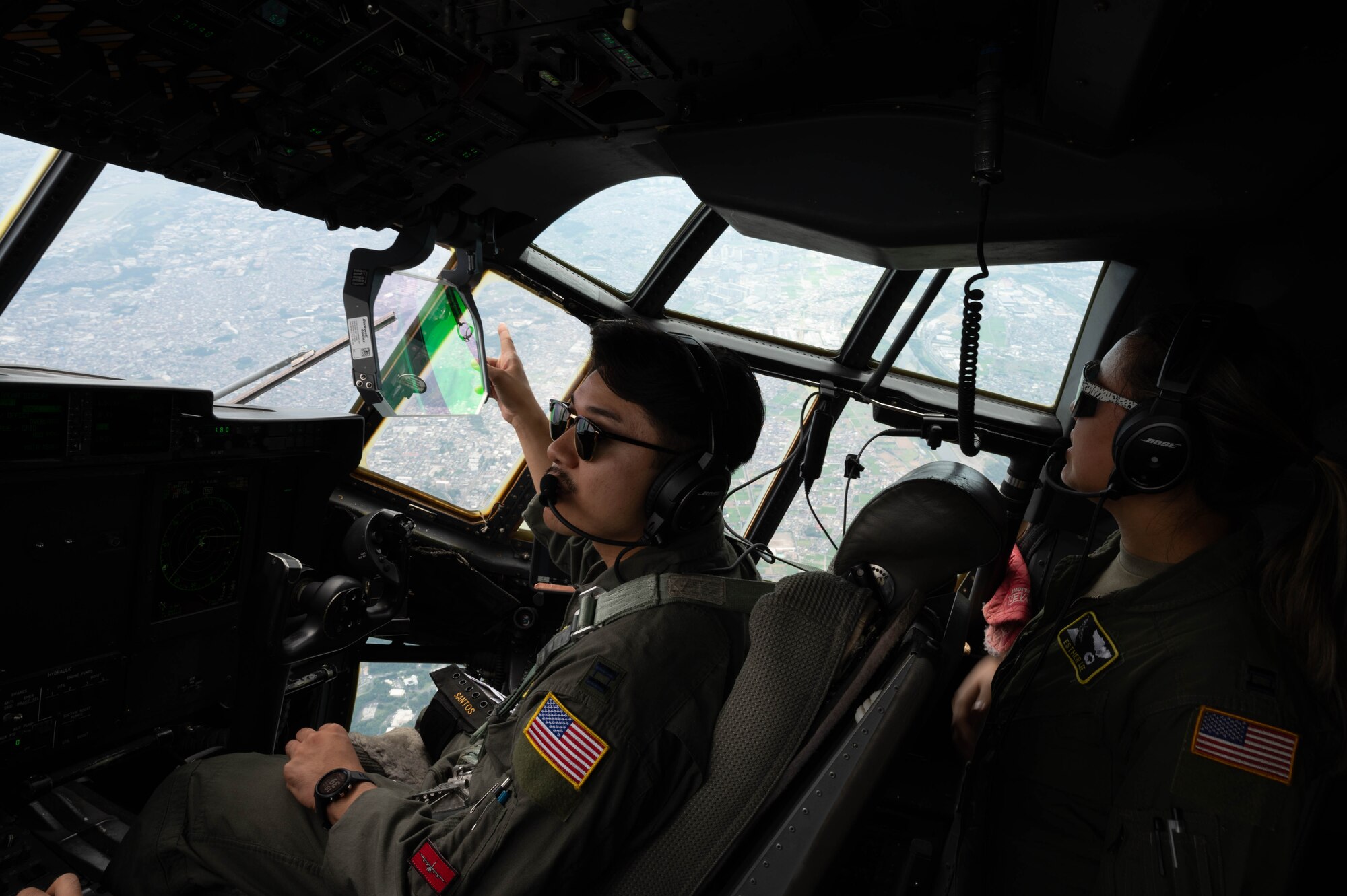 A pilot operates the aircraft.