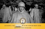 Graphic to mark the 700 Korean War ID.