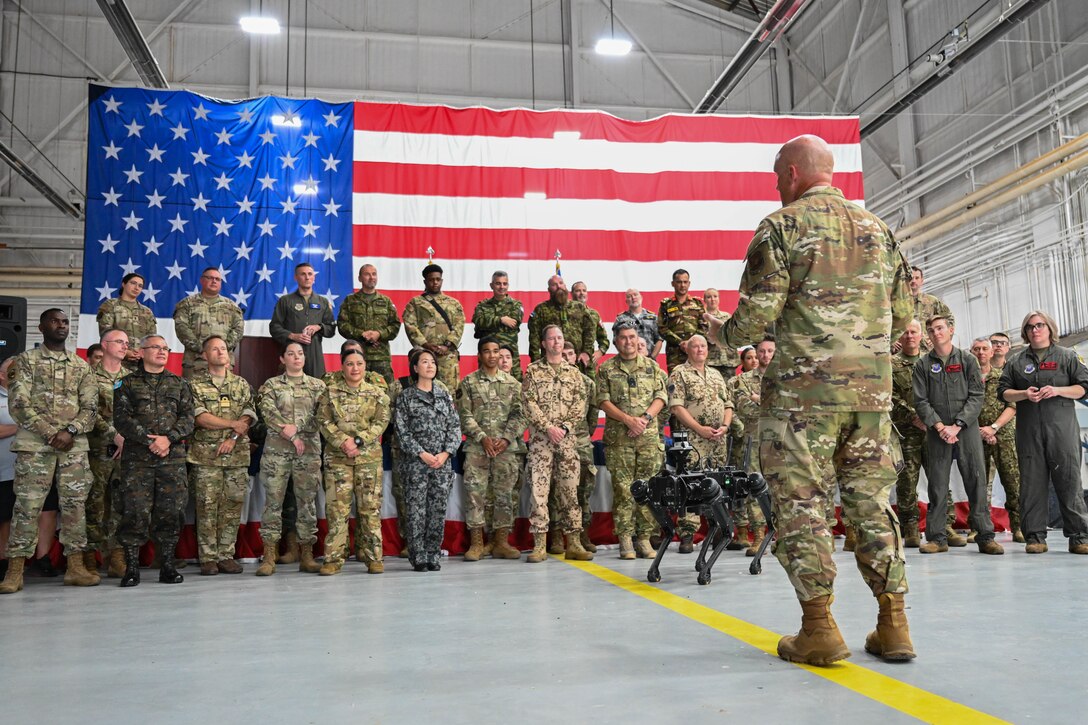 Partnerships around the world, Ellsworth shares mission with defense attachés