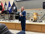 : Defense Logistics Agency Troop Support celebrated National Hispanic Heritage Month on September 12 in Philadelphia. Keynote speaker Vanessa Santiago-Freytes serves as the Managing Director of the Leadership and College Access Program at ASPIRA of NY, Inc.