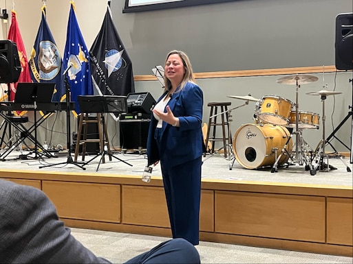 Defense Logistics Agency Troop celebrated National Hispanic Heritage Month on September 12 in Philadelphia. Keynote speaker Vanessa Santiago-Freytes serves as the Managing Director of the Leadership and College Access Program at ASPIRA of NY, Inc.