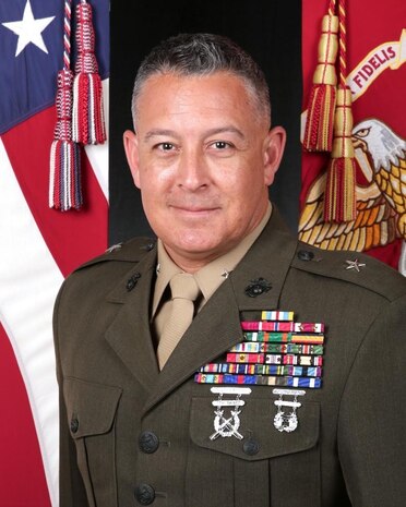 BGen Chalkley command photo