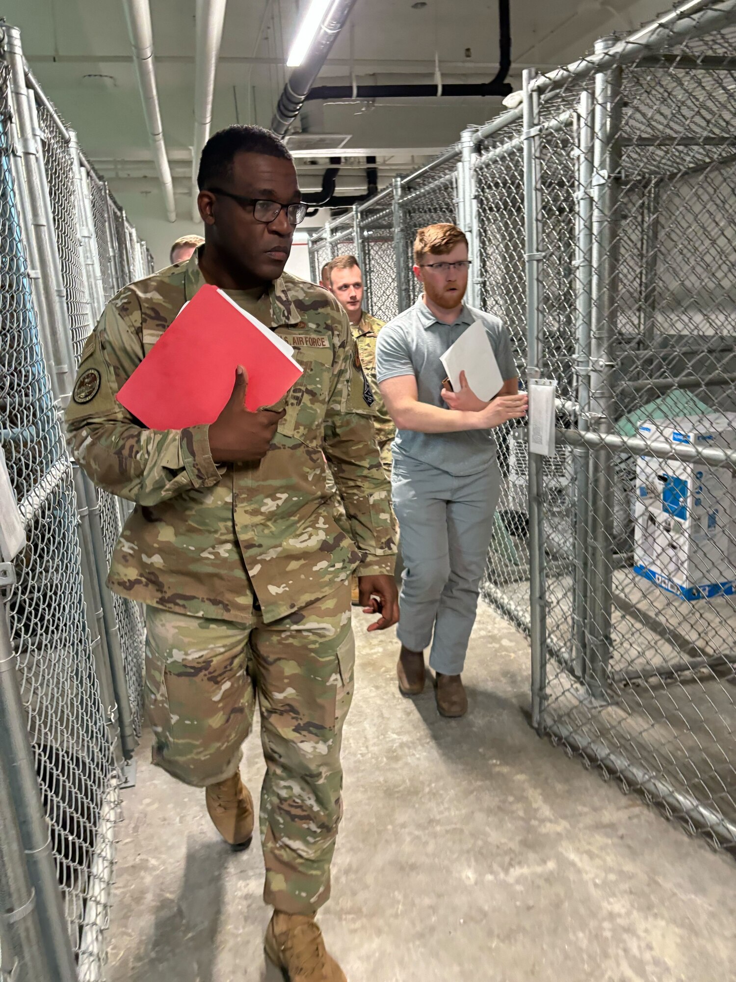 CMSgt Wendell Snider Visits Eielson AFB