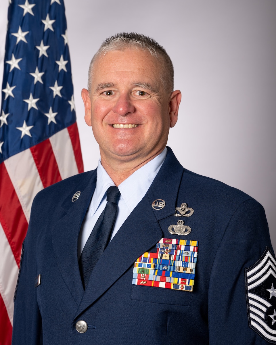 photo of Command Chief Master Sgt. Stacy Cutshaw