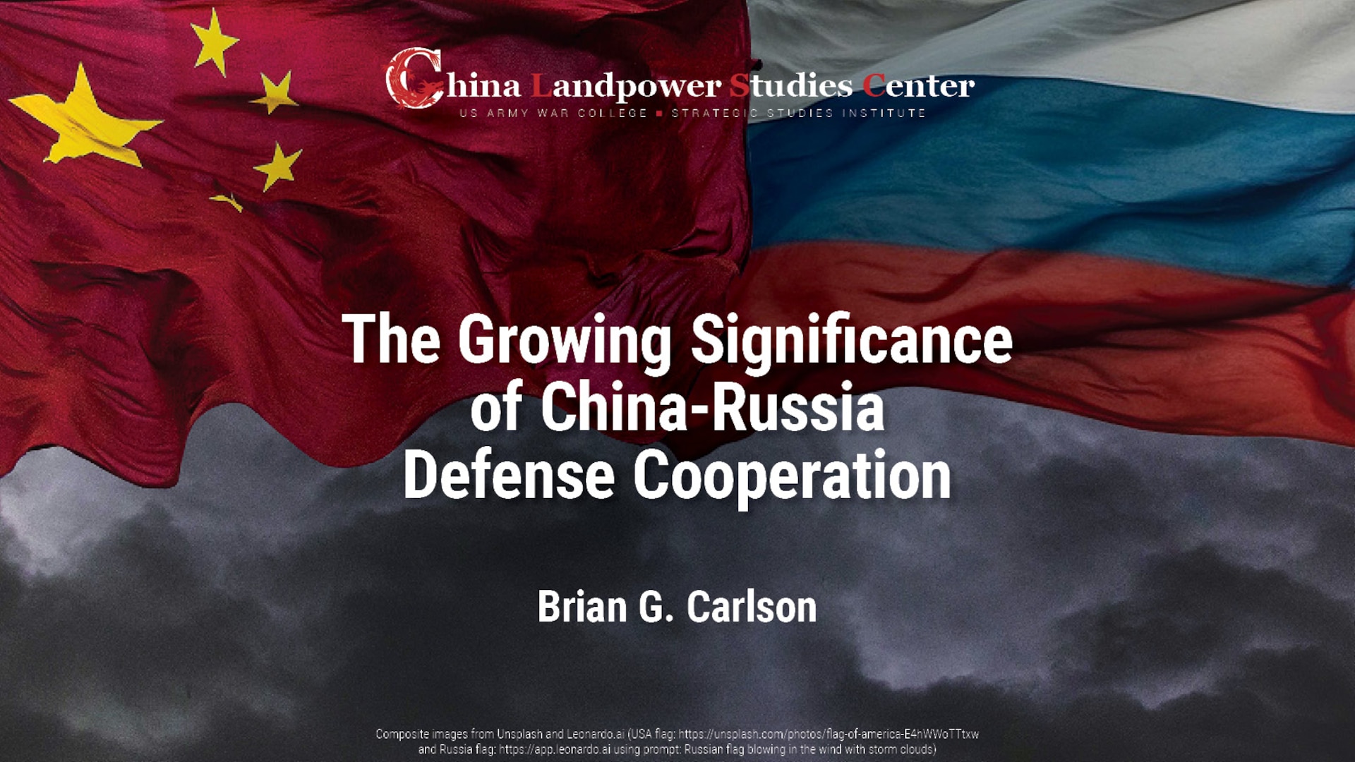 The Growing Significance of China-Russia Defense Cooperation |
Brian G. Carlson