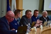  Jason Neubauer, U.S. Coast Guard Marine Board of Investigation (MBI) chair, asks questions during witness testimony for the Titan submersible hearing in North Charleston, South Carolina, on Sept. 17, 2024. The MBI is tasked with examining the causes of marine casualties and making recommendations to improve maritime safety.