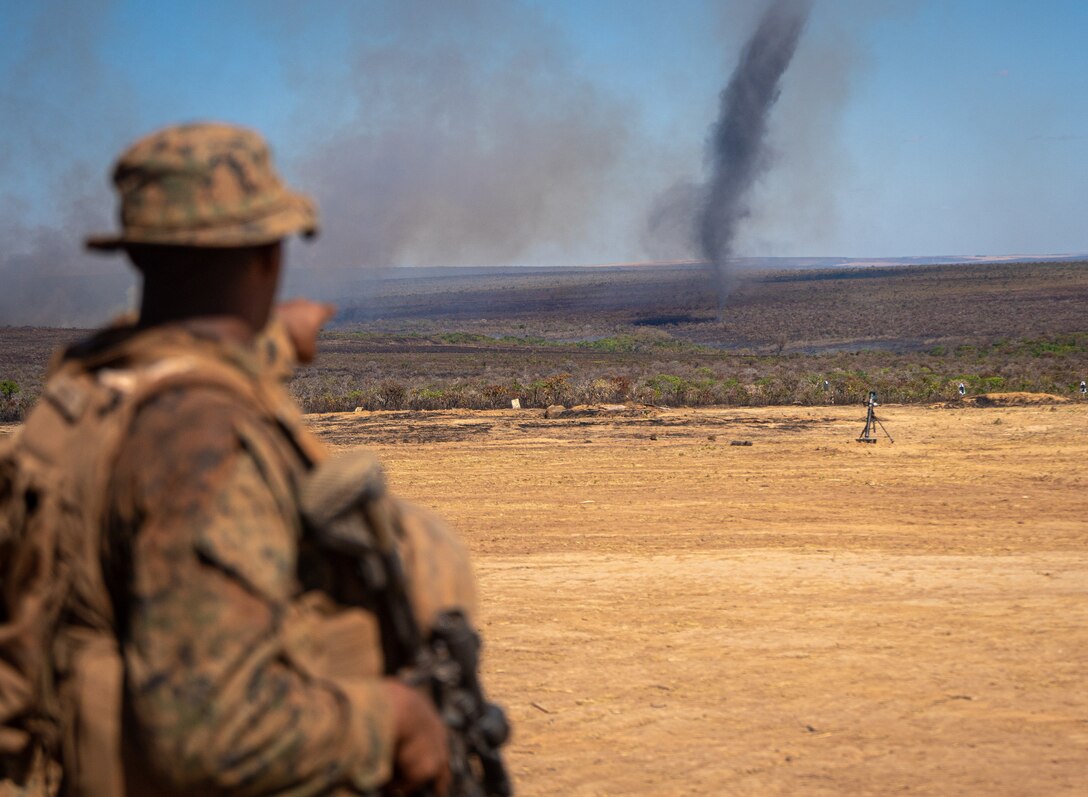 U.S. and Brazilian Marines conduct live-fire range during Brazilian Marine Corps’ Exercise Formosa