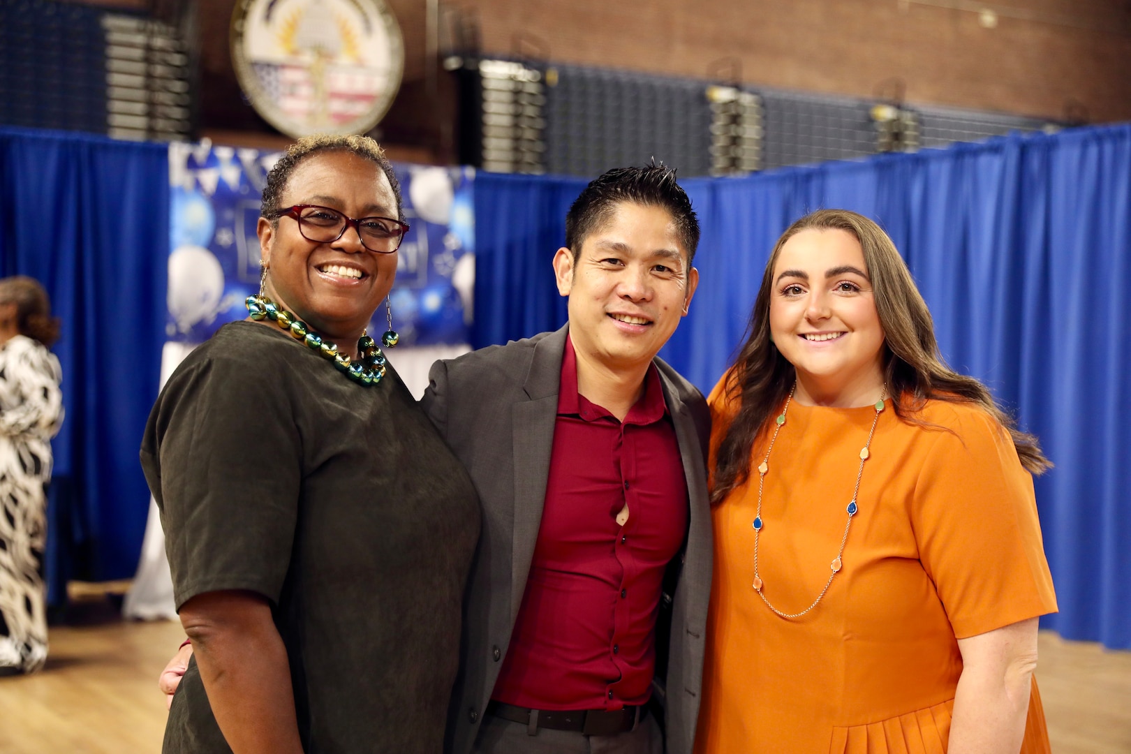 Ms. Nancy Foreman, administrative assistant, D.C. Government Operations-DCNG, retires after 56 years of service at the D.C. Armory, Sept. 13, 2024. The ceremony, officiated by Mr. Marcus Hunt, director, D.C. Govt. Ops-DCNG, included the presentation of the D.C. National Guard Meritorious Service Medal (MSM) by Maj. Gen. John C. Andonie, commanding general (Interim), D.C. National Guard, amongst other awards to include a retirement letter from Mayor Muriel Bowser for Foreman's support to military operational readiness, security and service to Washingtonians.