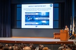 Chief of Naval Operations Adm. Lisa Franchetti releases the CNO’s Navigation Plan for America’s Warfighting Navy, Sept. 18, 2024.