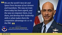 picture of commander with a quote
