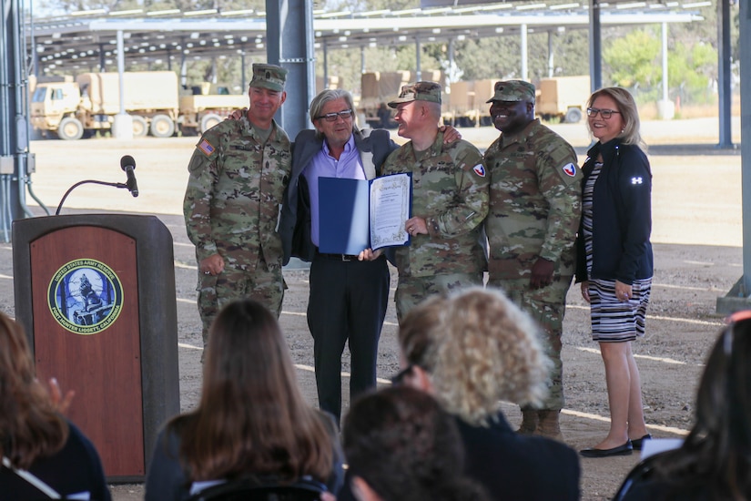 Army Garrison Fort Hunter Liggett celebrates microgrid launch