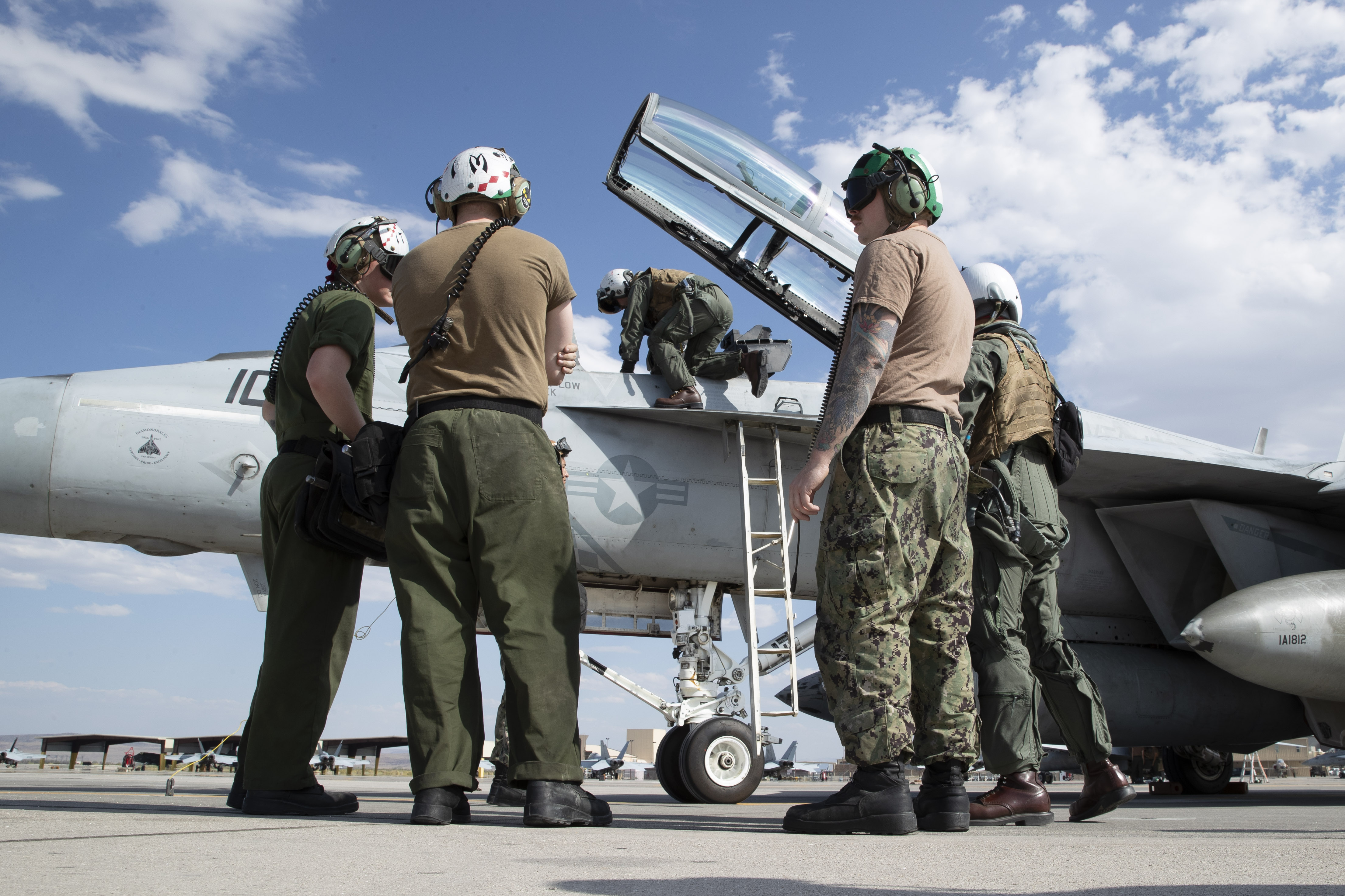 Carrier Air Wing 5 Completes Air Wing Fallon Training in Rare Full