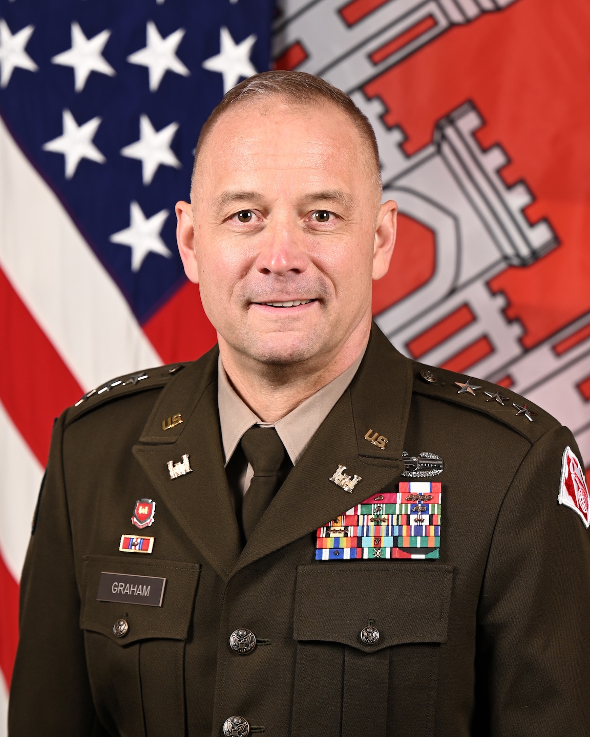 Lieutenant General William H. “Butch” Graham Jr. assumed duties as the 56th Chief of Engineers and Commanding General, United States Army Corps of Engineers on September 13, 2024, after most recently serving as the Corps’ Deputy Commanding General for Civil and Emergency Operations.  As the Chief of Engineers, an Army Staff Principal, he is responsible for more than 90,000 military engineers and advises the Secretary of the Army and other Principal Officials on matters related to general, combat and geospatial engineering as well as construction, real property, public infrastructure and natural resources science and management. As the USACE Commanding General, he is responsible for nearly 36,000 civilian employees and 800 military personnel who deliver a massive $68B portfolio including construction support, project management, science and engineering expertise in more than 110 countries.