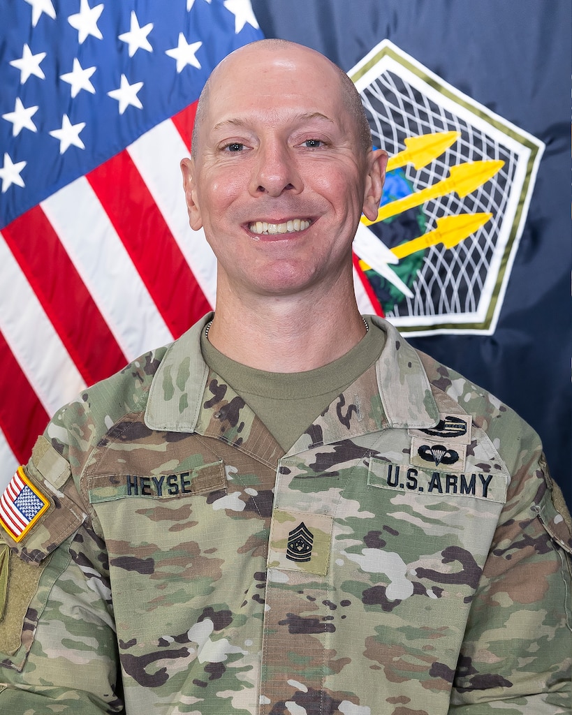 Photo of Command Sgt. Maj. Jebin R Heyse