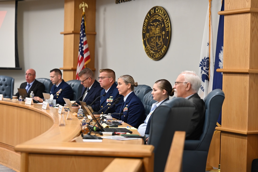 OceanGate Mission Specialist Renata Rojas provides witness testimony at the U.S. Coast Guard Marine Board of Investigation hearing into the loss of the Titan submersible in North Charleston, South Carolina, on Sept. 19, 2024. The hearing examines all aspects of the loss of the Titan, including pre-accident historical events, regulatory compliance, crewmember duties and qualifications, mechanical and structural systems, emergency response, and the submersible industry.