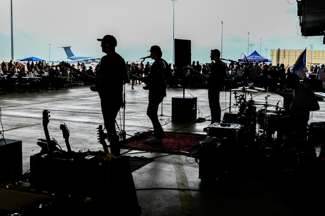 433rd Airlift Wing Reserve Citizen Airmen and their family members enjoy a day of food, live music, games and military displays during the Alamo Wing’s Family Day at Joint Base San Antonio-Lackland, Texas Sept. 15, 2024.