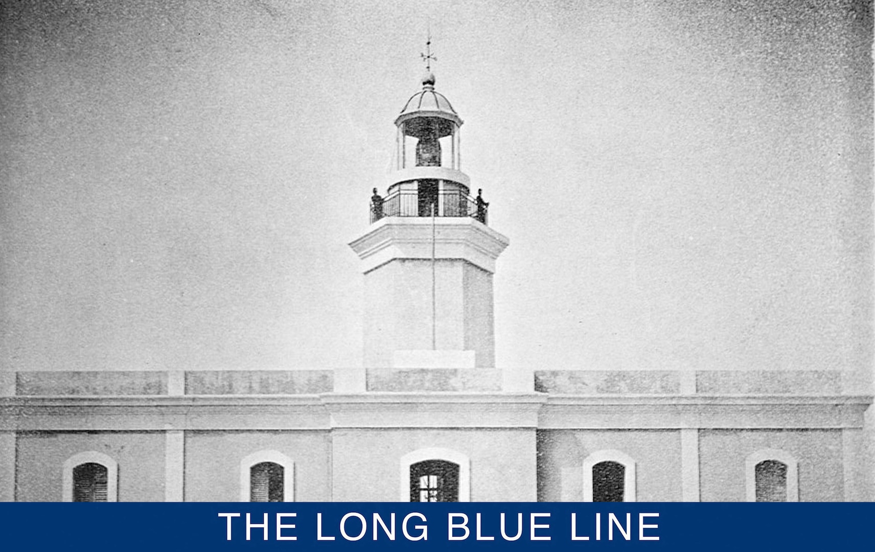 Cabo Rojo Lighthouse seen from the front in 1895. (Library of Congress)