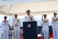 Vice Admiral Anderson relieves Vice Admiral Ishee and the Commander, U.S. 6th Fleet change of command aboard USS Mount Whitney. U.S. 6th Fleet, headquartered in Naples, Italy, conducts the full spectrum of joint and naval operations, often in concert with allied and interagency partners, in order to advance U.S. national interests, security and stability in Europe and Africa.