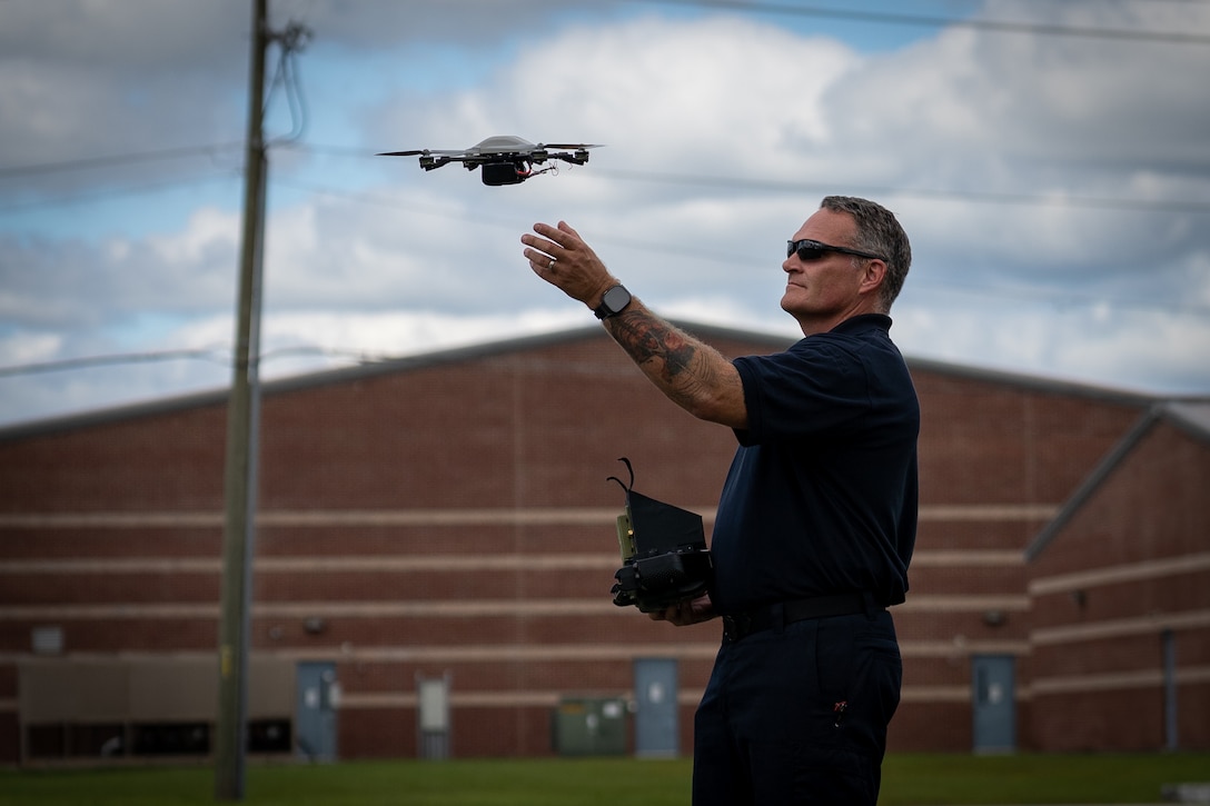 Sky Scouts of FESD – FF Ackley of Camp Geiger’s Fire Station 6