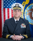 Bio photo of Cmdr. Brent Dillow, executive officer, TRFB.