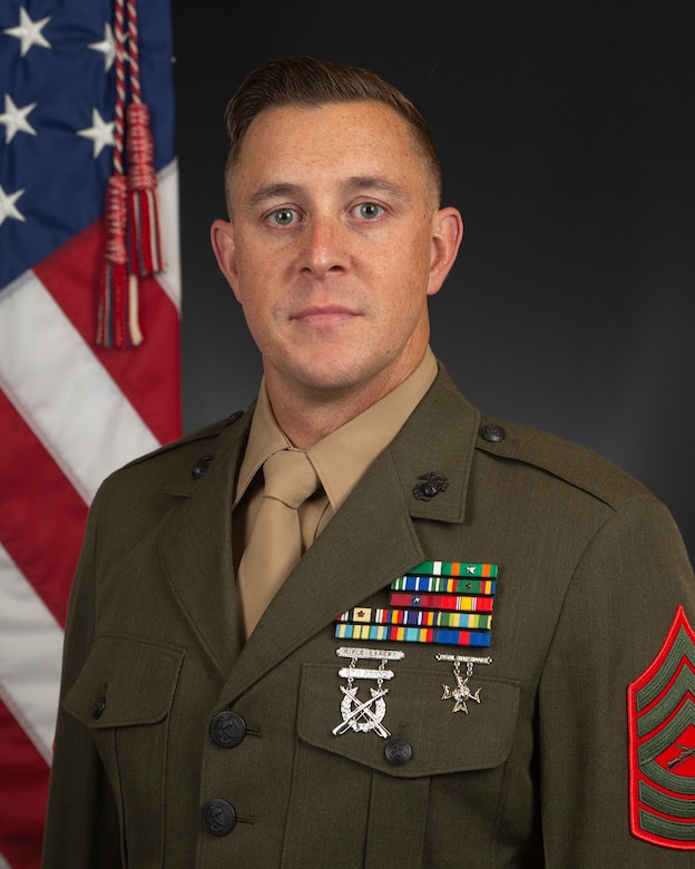 Marine in service 'A' uniform