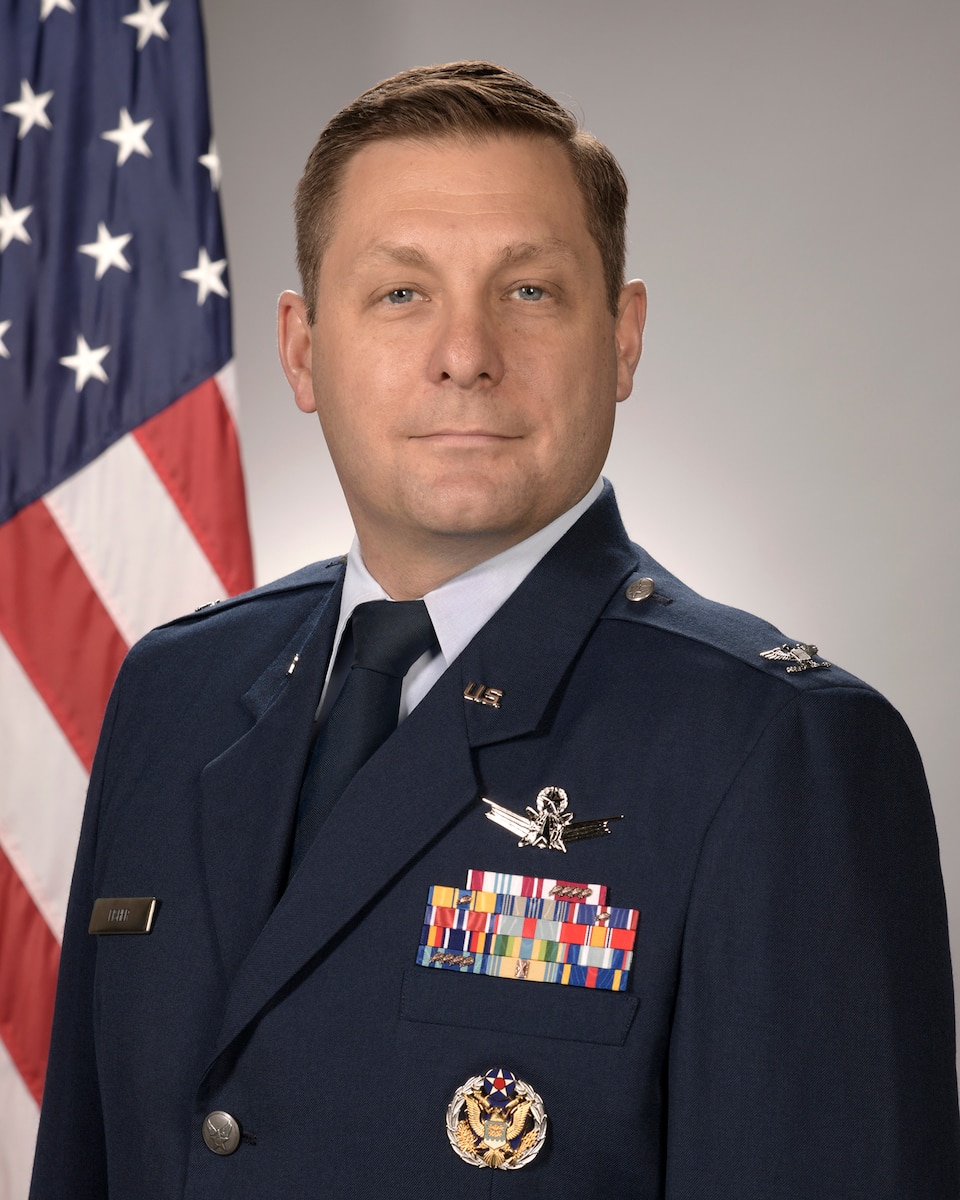 Colonel Adam H. Fisher, 310th Space Wing commander