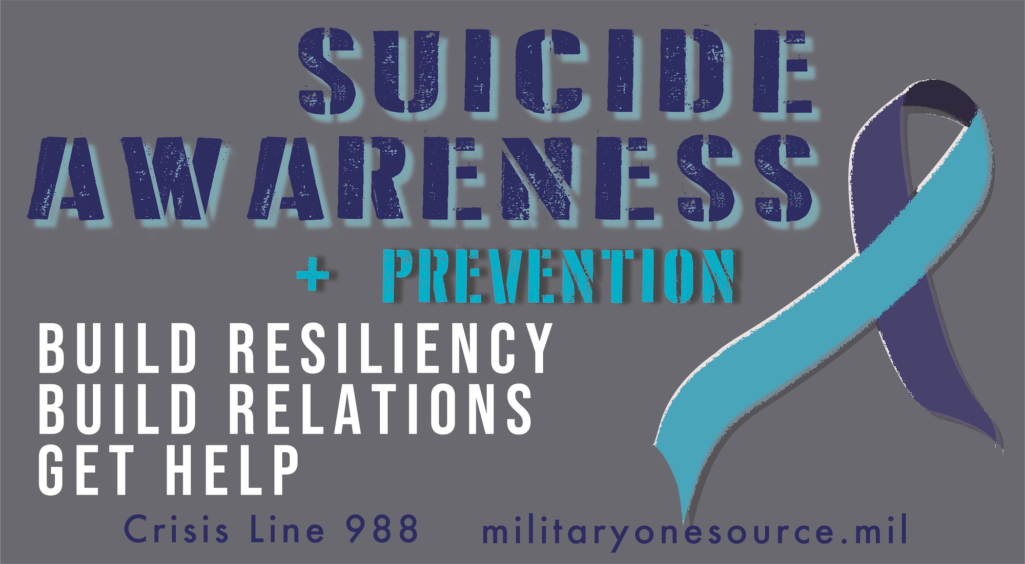 Suicide Awareness and prevention month graphic with crisis line and helping agency information.
