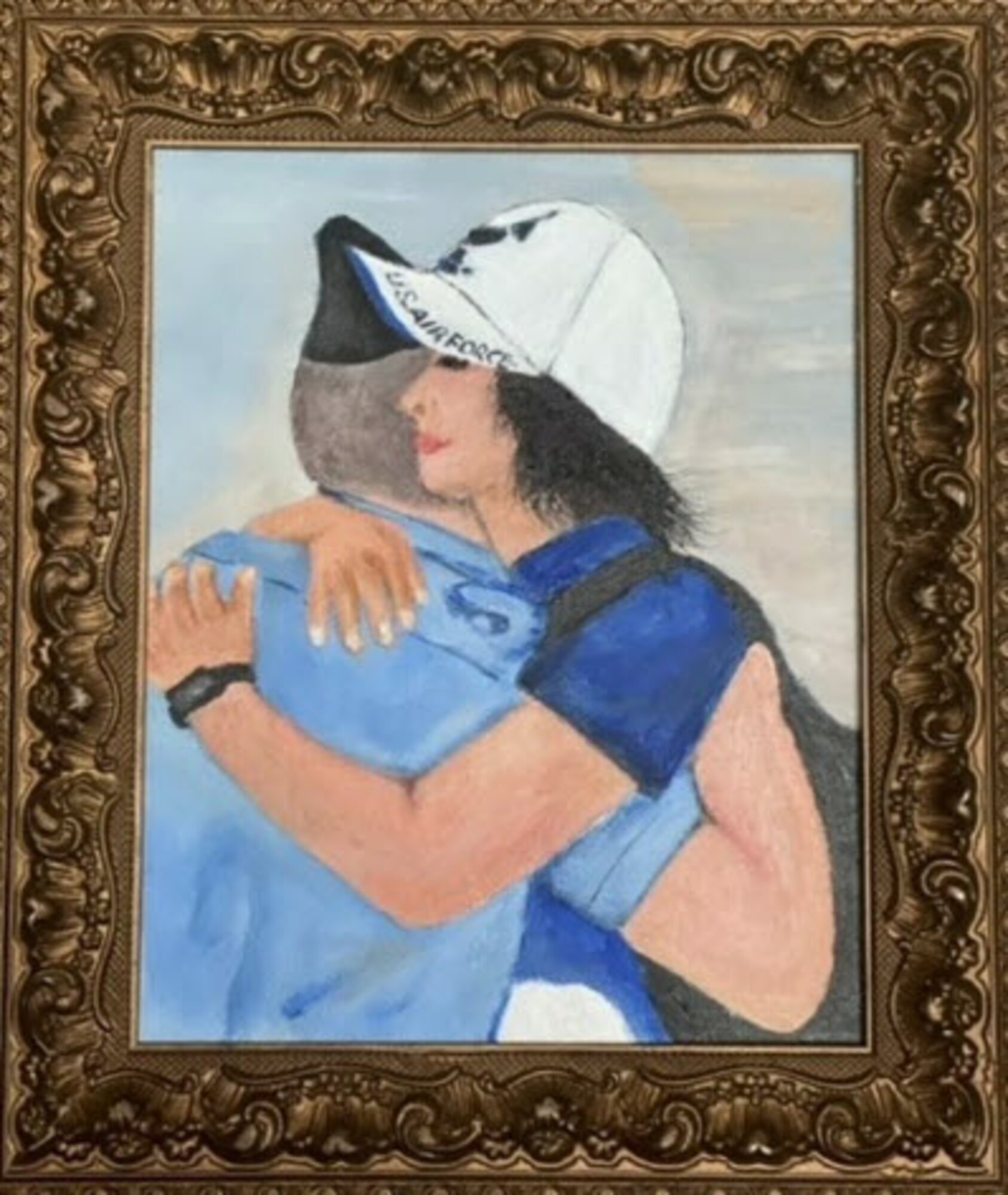 Artwork submitted by Yankee Mckinnon for the Air University Art of Service art show at Maxwell Air Force Base, Alabama Sept. 9 - Nov. 14, 2024. (Courtesy artwork by Yankee Mckinnon)