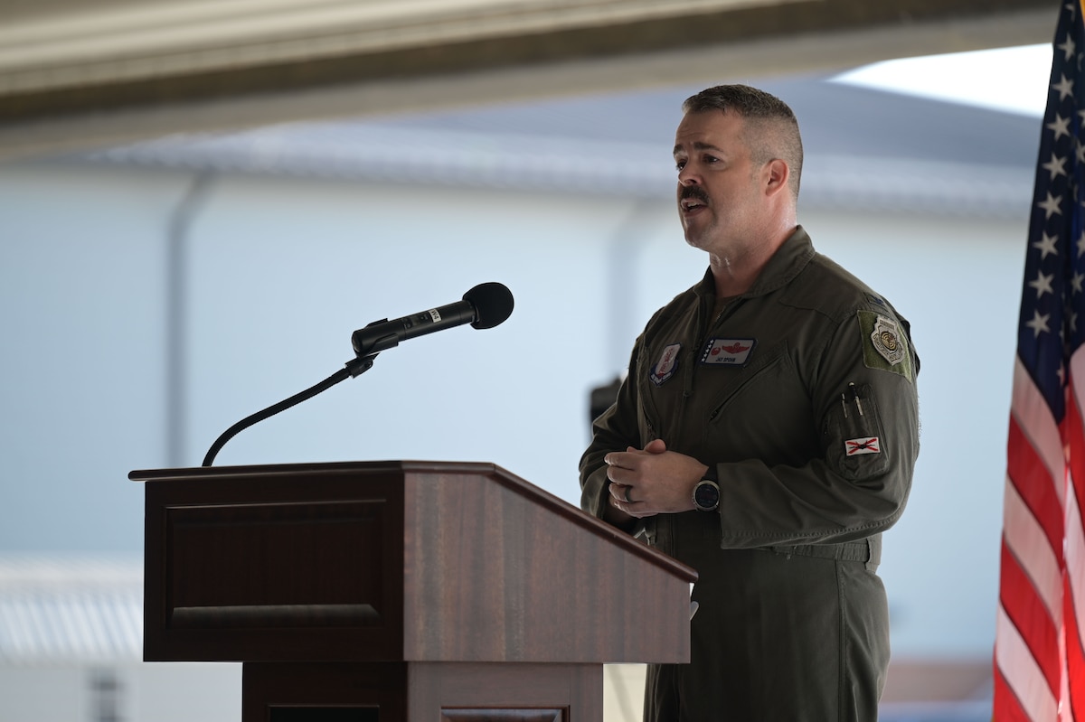 They were joined by senior representatives from the city of Fort Smith and the Arkansas Air National Guard in front of the F-35 static displays, marking the beginning of a new era of international training and cooperation at Ebbing ANGB