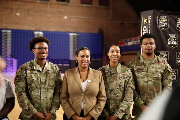 Nearly 2,900 people registered for the District's first-ever Public Safety Job Fair at the D.C. Armory, in Washington, D.C., on Sept. 20, 2024. Mayor Muriel Bowser and Deputy Mayor for Public Safety and Justice Lindsey Appiah joined eight public safety agencies and the D.C. National Guard to recruit for a variety of critical positions. The event, offering competitive salaries and career growth opportunities, highlighted the Bowser administration's commitment to creating pathways to the middle class for District residents.