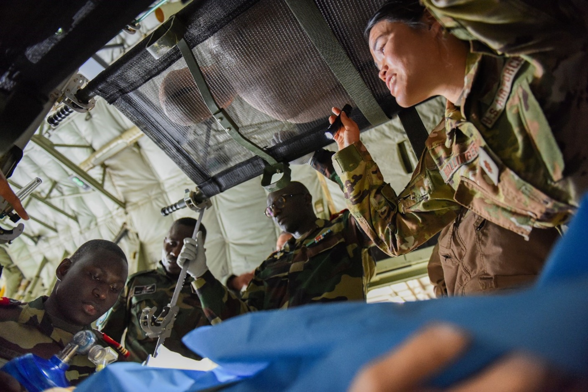 Aeromedical evacuation training