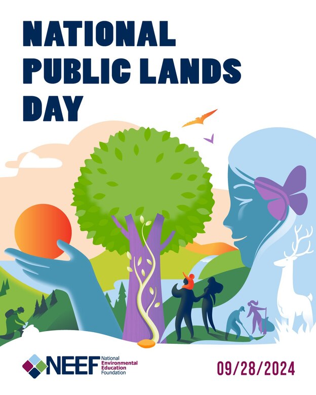 National Public Lands Day is Saturday, Sept. 28, 2024!