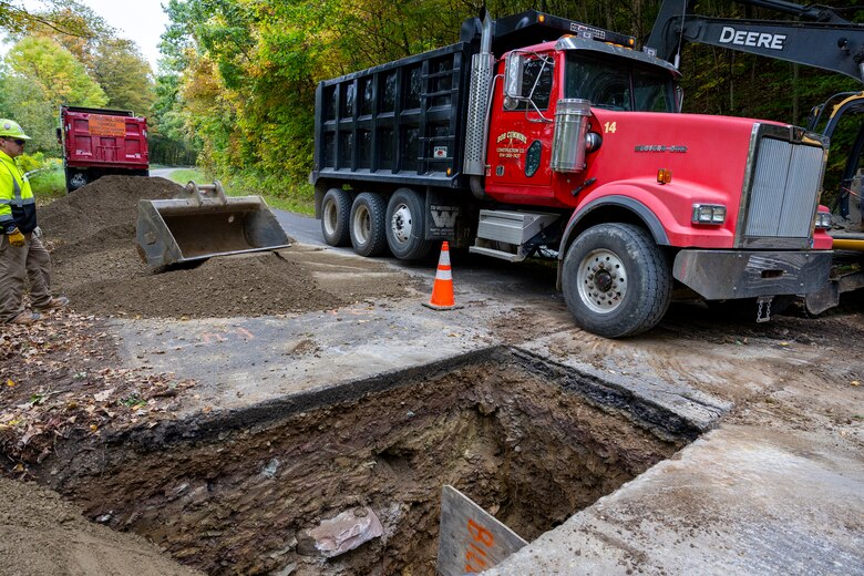 The road rehabilitation project is one of the first partnership opportunities for the U.S. Army Corps of Engineers Pittsburgh District to provide services to the Allegheny National Forest. The project includes repaving roughly 14 miles of scenic roadway near the Kinzua Dam and the Allegheny Reservoir. Funding for the project came from the Great American Outdoors Act of 2020. The act established a new funding stream to address infrastructure and facility maintenance for federal land-management agencies, including the U.S. Forest Service.