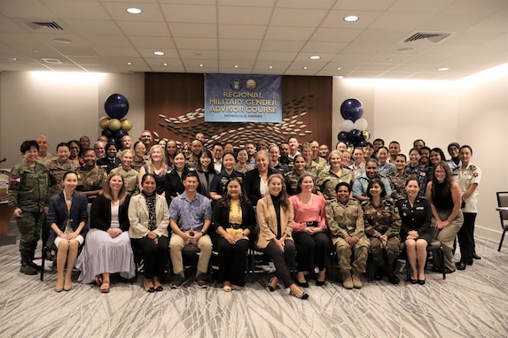 Multilateral partners from across the Indo-Pacific launched the Indo-Pacific Defense Women, Peace and Security (WPS) Steering Committee, in Honolulu, Sept. 13, 2024.