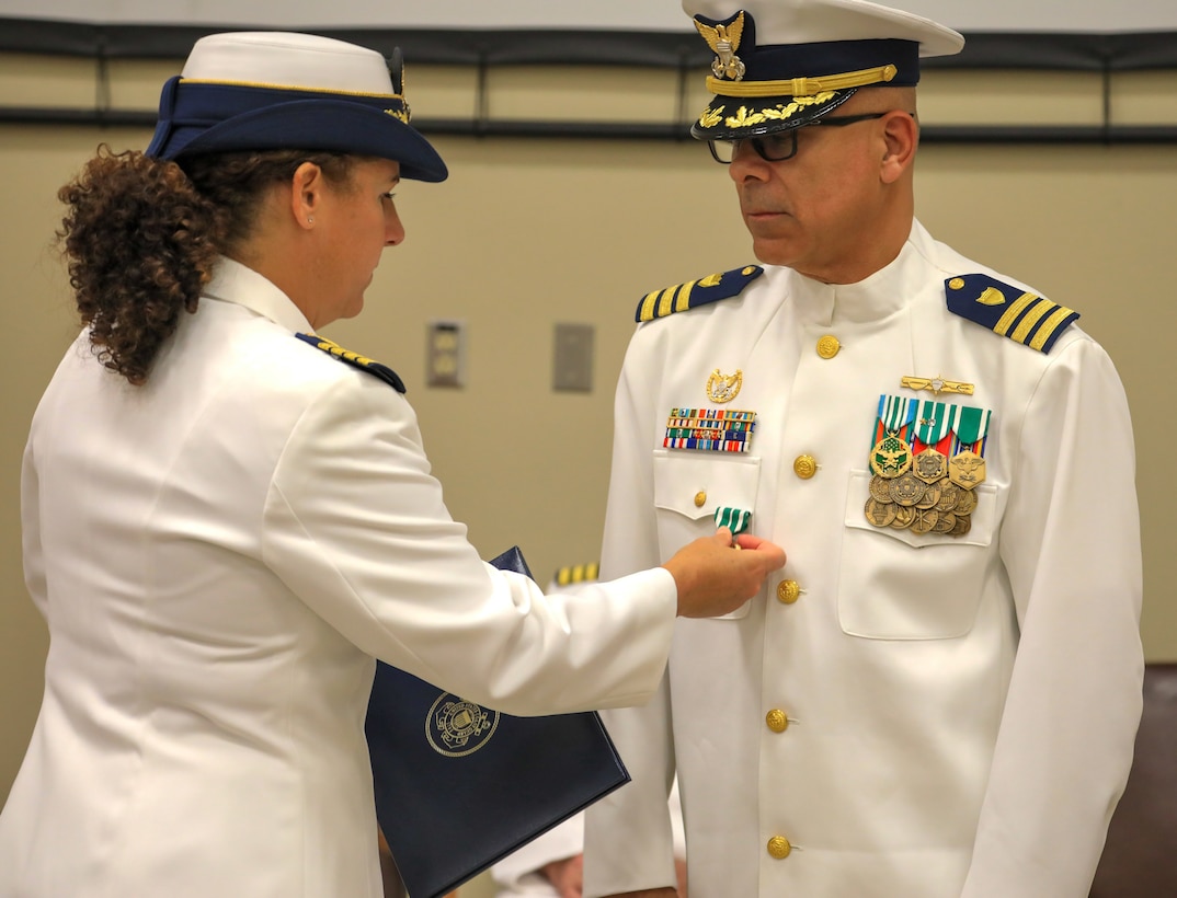 U.S. Coast Guard Port Security Unit 308 (PSU 308) held a change of command ceremony, Saturday, at the Gulfport Combat Readiness Training Center. Cmdr. Jeffery Yoder relieved Cmdr. Paul Green as the commanding officer of PSU 308. Capt. Danielle Shupe, Deputy Chief for Operations, Pacific Area, presided over the ceremony.