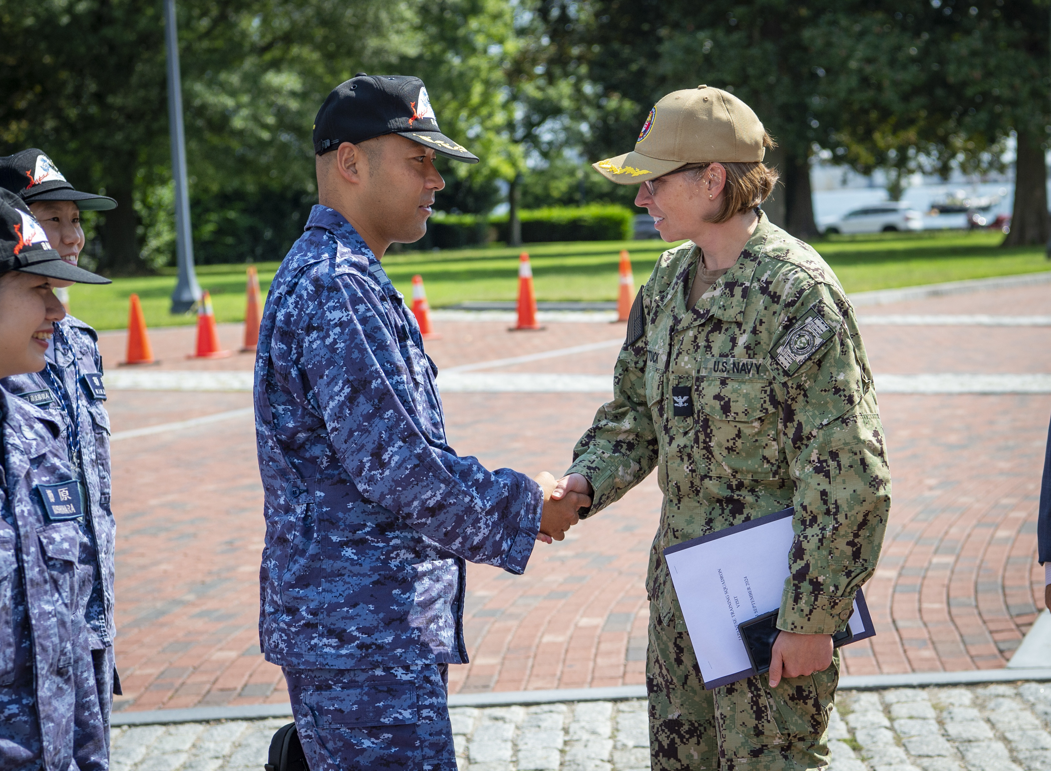 NAVAL MEDICAL CENTER PORTSMOUTH WELCOMES JAPANESE NAVY PERSONNEL