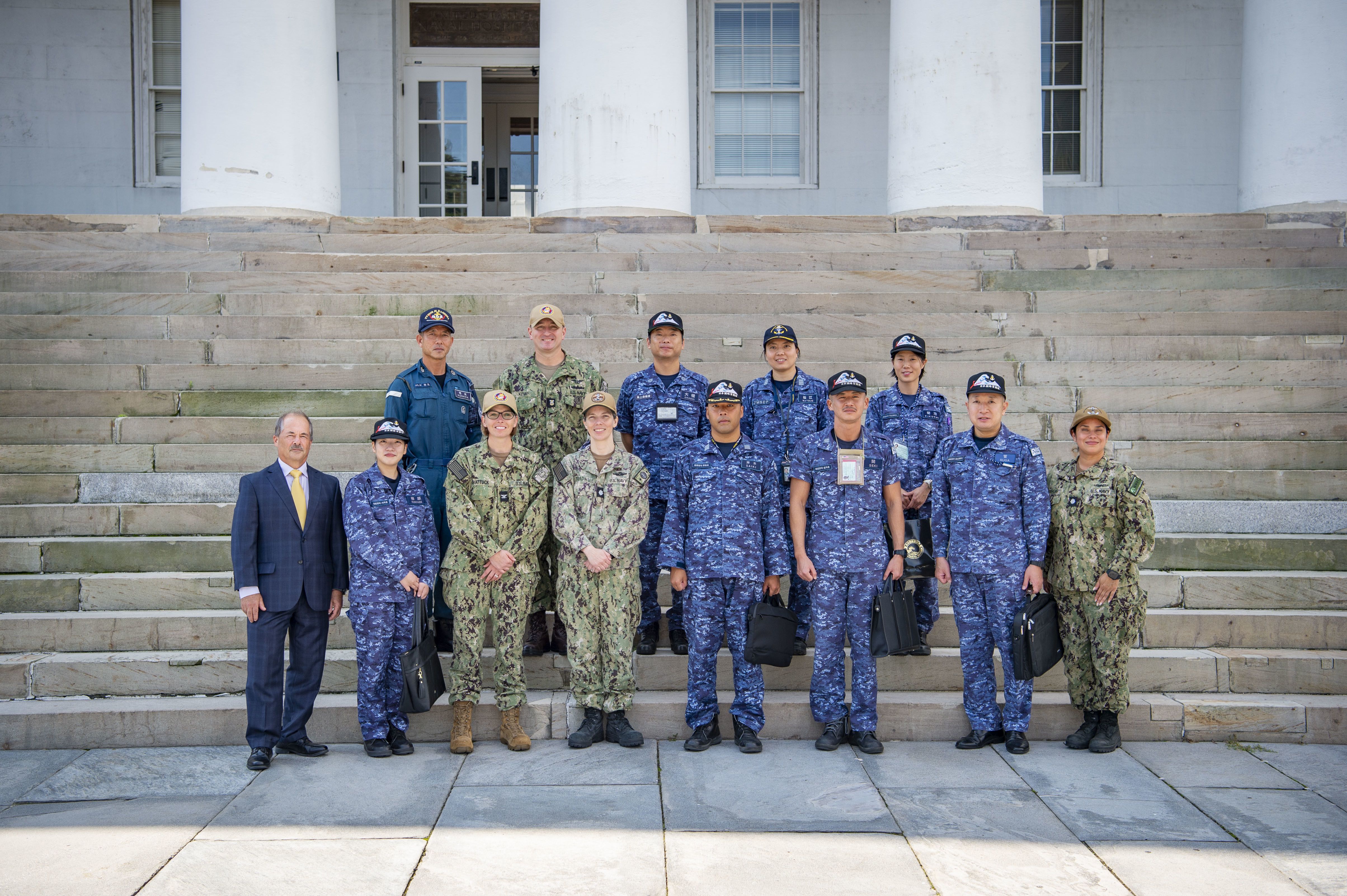 Naval Medical Center Portsmouth Welcomes Japanese Navy Personnel